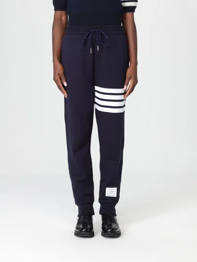 Thom Browne Pants Woman  In Blue