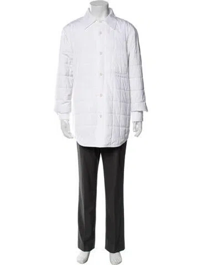 Pre-owned Thom Browne Parka In White