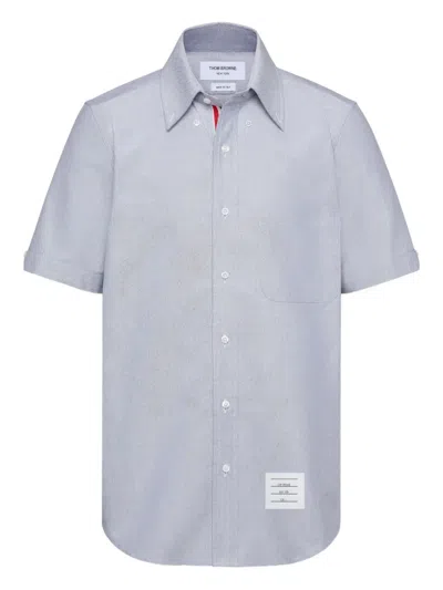 Thom Browne Patch-pocket Short-sleeve Shirt