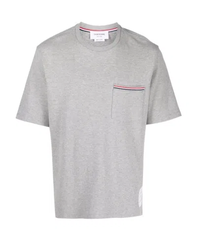 THOM BROWNE THOM BROWNE CREWNECK SHORT-SLEEVED T-SHIRT