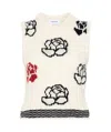 Thom Browne Pattern Intarsia-knit Vest In White