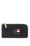 Thom Browne Half-zip Grained Leather Wallet