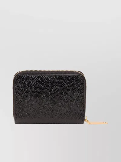 Thom Browne Pebble Grain Zip Around Wallet