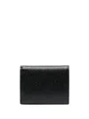 Thom Browne Pebbled Billfold Wallet In Black