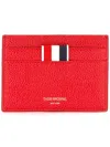 Thom Browne Classic Cardholder In Red