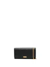 Thom Browne Clutch Aus Strukturiertem Leder In Schwarz