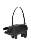 Thom Browne Pig-shaped Shoulder Bag In Black
