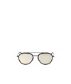 Thom Browne Pilot-frame Mirrored Sunglasses In White