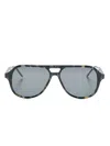Thom Browne Pilot-frame Sunglasses In Blue