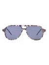 Thom Browne Pilot-frame Sunglasses In Blue