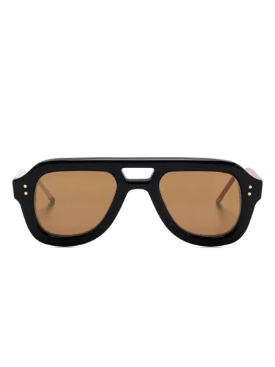 Thom Browne Pilot-frame Sunglasses In Blue
