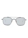 Thom Browne Pilot-frame Sunglasses In Gray