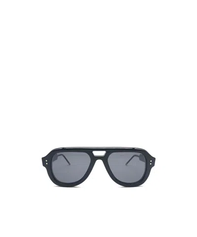 Thom Browne Pilot-frame Sunglasses In Gray