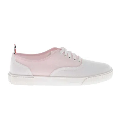 Thom Browne Pink Color Block Funmix Sneakers In Multi