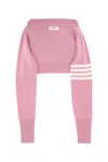 Thom Browne Pink Wool Clutch