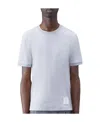 Thom Browne Pinstripe Pattern Cotton T-shirt In White