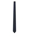 Thom Browne Krawatte Mit Nadelstreifen In Blue