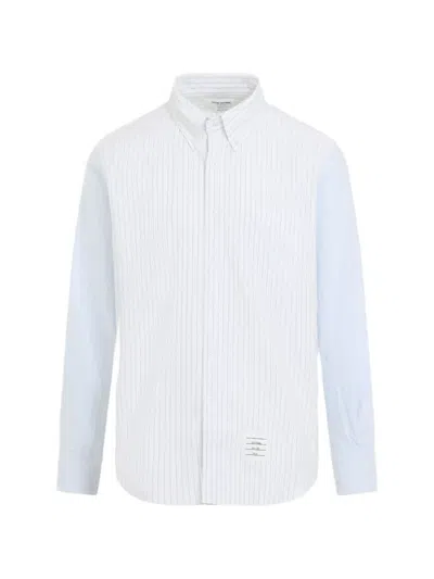 THOM BROWNE PINSTRIPED COTTON SHIRT