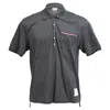 Thom Browne Collar Polo Shirt With Patch Pocket