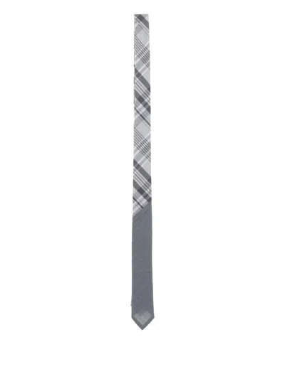 Thom Browne Plaid-check Tie