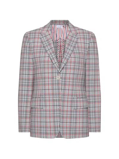 Thom Browne Plaid-pattern Blazer