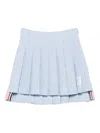 Thom Browne Pleated Checked Mini Skirt
