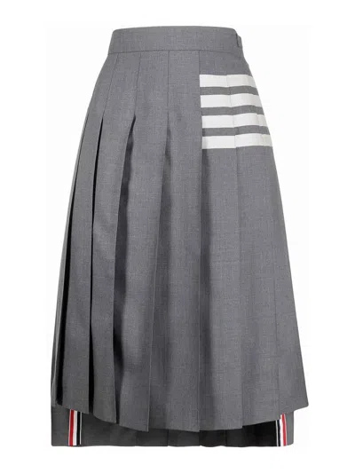 THOM BROWNE PLEATED KILT SKIRT