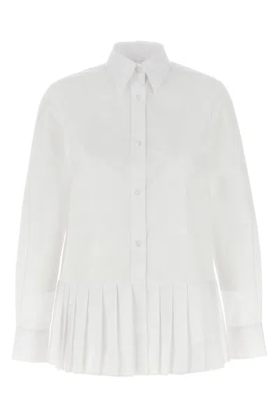 Thom Browne 'pleated' Shirt In White