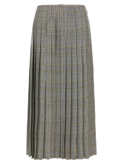THOM BROWNE PLEATED SKIRT