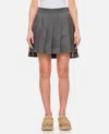 Thom Browne Women Pleated Skirt In Grey