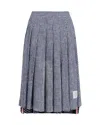 Thom Browne Pleated Tweed Midi Skirt