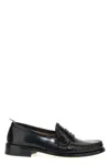 Thom Browne Varsity Pleated Round Toe Loafers