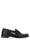 Thom Browne Varsity Pleated Round Toe Loafers