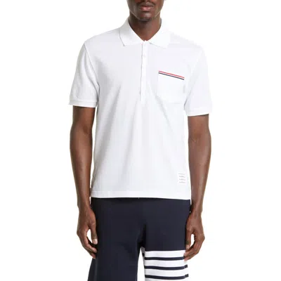 THOM BROWNE THOM BROWNE POCKET POLO