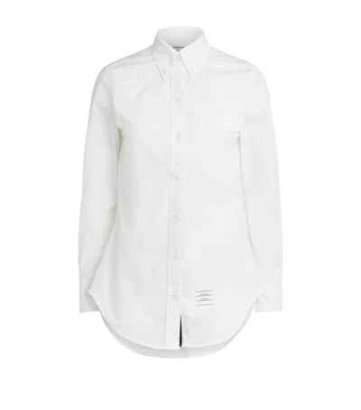 THOM BROWNE POINT-COLLAR SHIRT