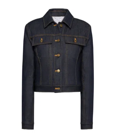 THOM BROWNE THOM BROWNE BUTTONED DENIM JACKET