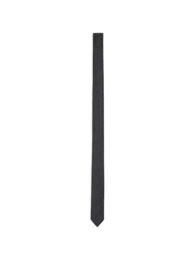 Thom Browne Silk Necktie Straight Length Pattern Care In Red