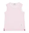 Thom Browne Pointelle Tank Top In Pink