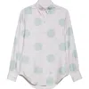 Thom Browne Polka Dot Silk Button-down Shirt