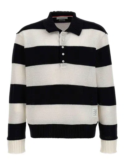 THOM BROWNE RUGBY POLO SHIRT