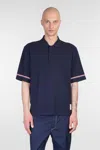 Thom Browne Polo Shirt With Lapel Short Sleeve