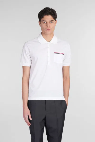 Thom Browne Polo In White