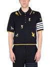 THOM BROWNE THOM BROWNE POLO BIRDS & BEES