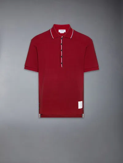 Thom Browne Polo In Red