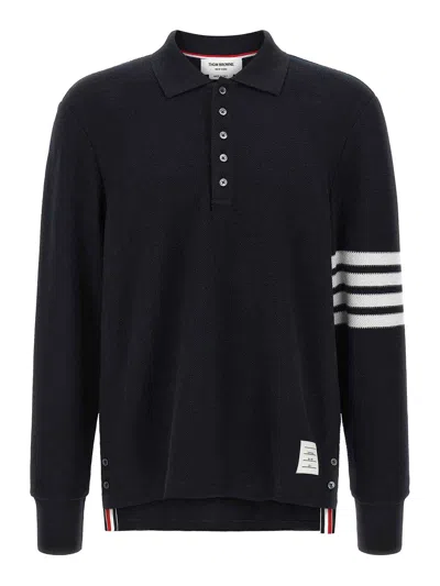 Thom Browne Polo - Azul In Blue