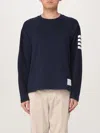 Thom Browne 4-bar T-shirt In Blau