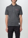 Thom Browne Polo Shirt  Men Color Grey