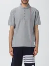 Thom Browne Polo Shirt  Men Color Grey