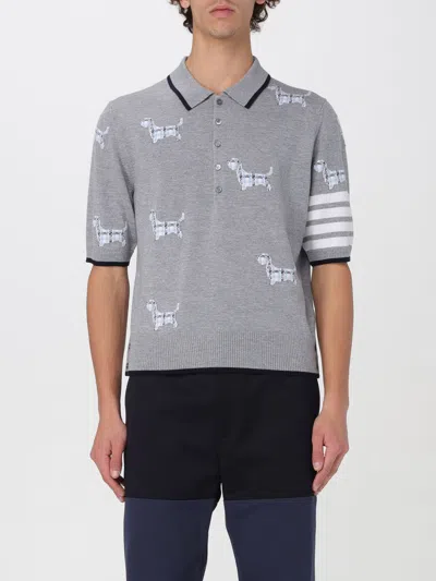 Thom Browne Polo Shirt  Men Color Grey