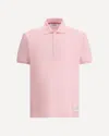 Thom Browne Polo Shirt Whit Iconic Bands